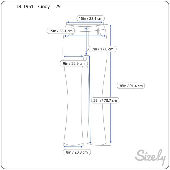 DL 1961 29 Womens Cindy Slim Bootcut 360 Comfort 4 Way Stretch Dark Wash Low Ris - Picture 2 of 7